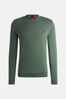 Trui met ronde hals Groen - HUGO