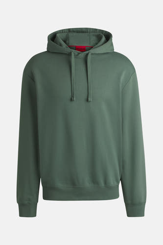Sweater met kap Groen - HUGO