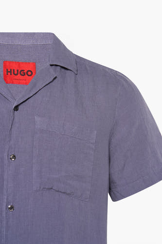 Hemd (korte mouwen) Blauw - HUGO