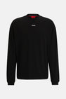 Sweater met ronde hals Zwart - HUGO