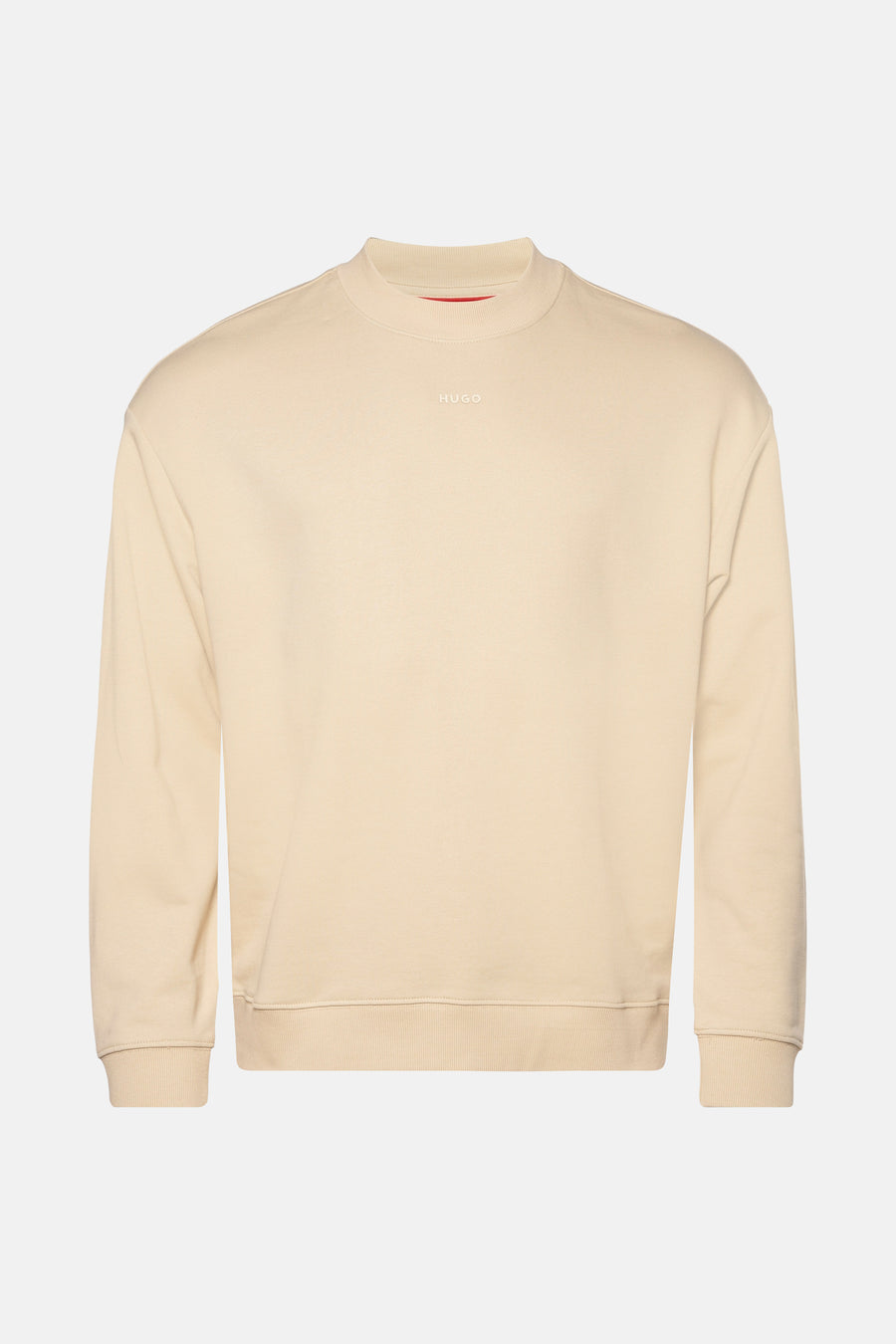Trui met ronde hals Beige - HUGO