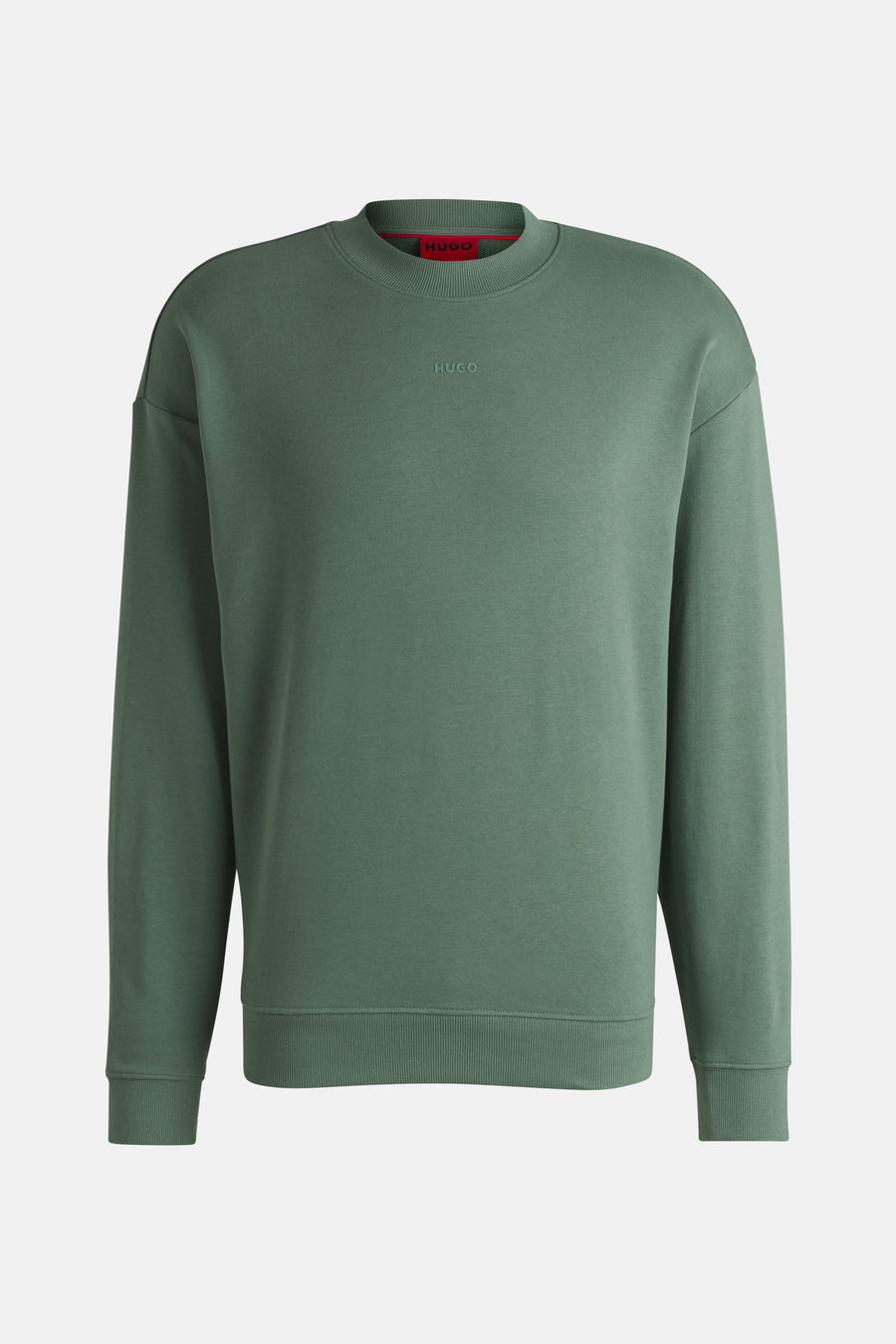 Trui met ronde hals Groen - HUGO