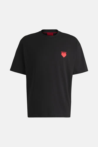 T-shirt (korte mouwen) Zwart - HUGO