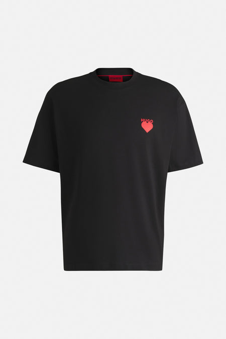 T-shirt (korte mouwen) Zwart - HUGO
