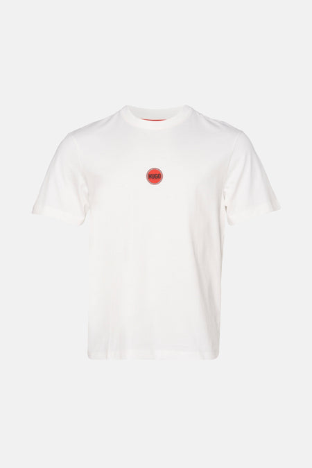 T-shirt (korte mouwen) Ecru - HUGO