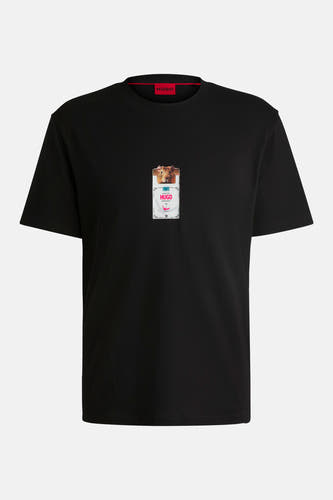 T-shirt (korte mouwen) Zwart - HUGO