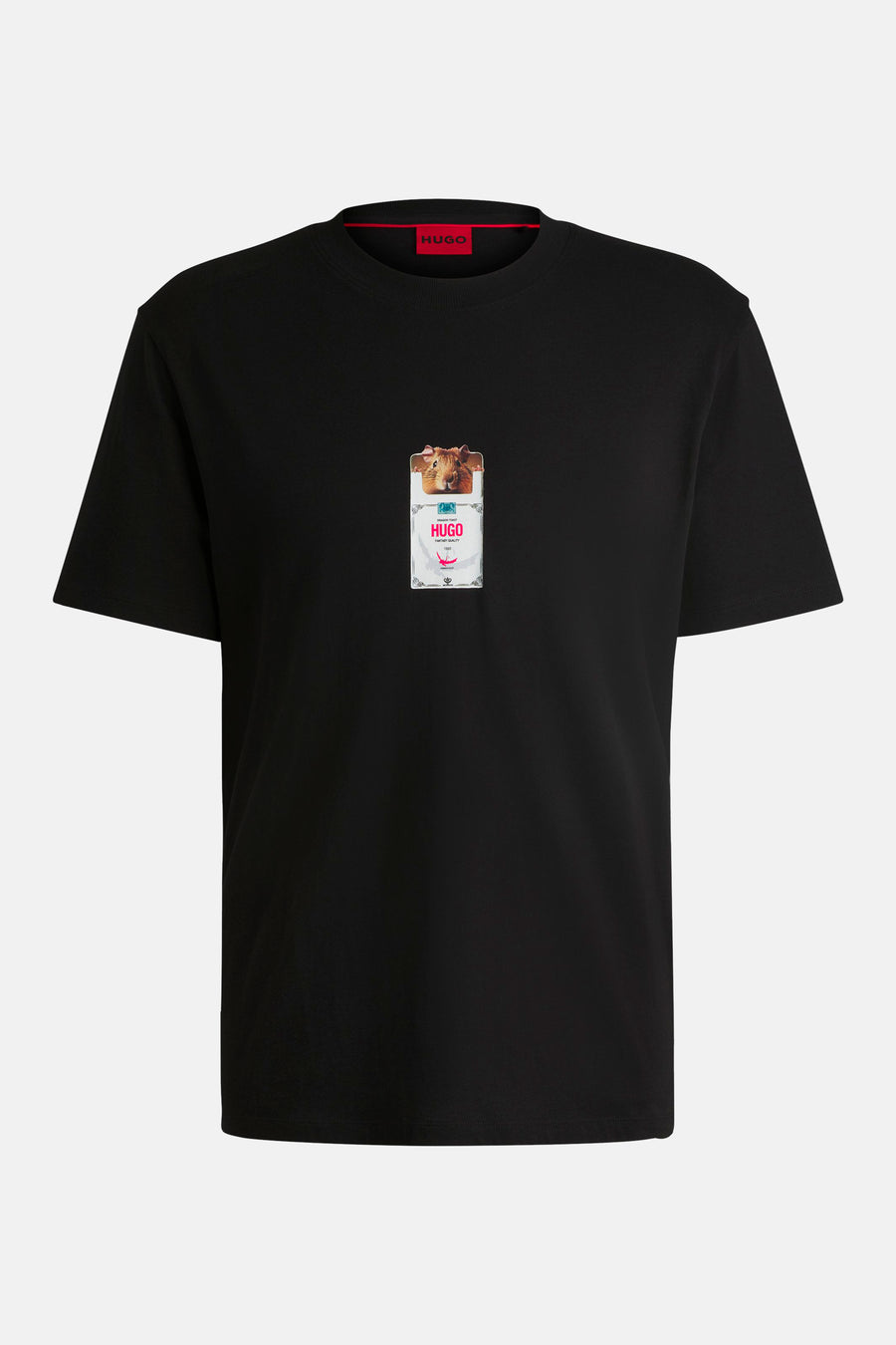 T-shirt (korte mouwen) Zwart - HUGO