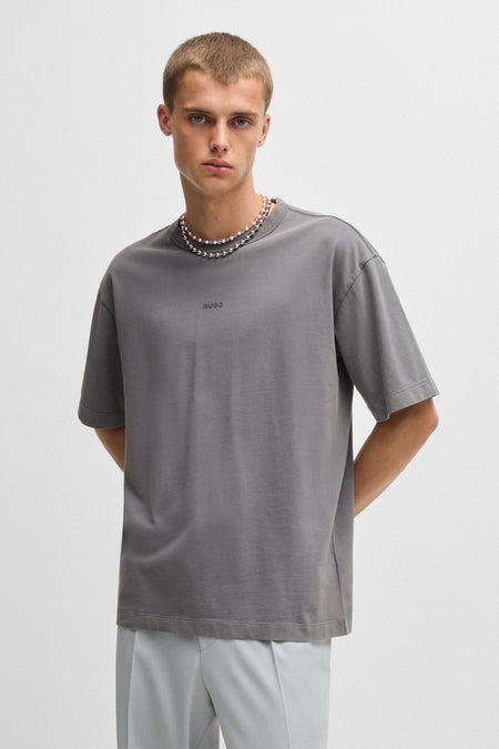 T-shirt (korte mouwen) Grijs - HUGO
