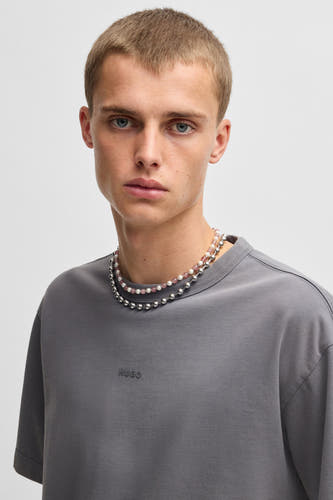 T-shirt (korte mouwen) Grijs - HUGO
