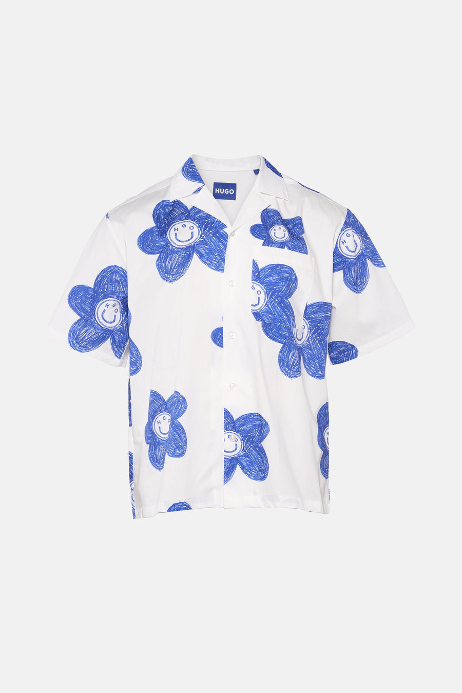 Hemd (korte mouwen) Blauw - HUGO BLUE