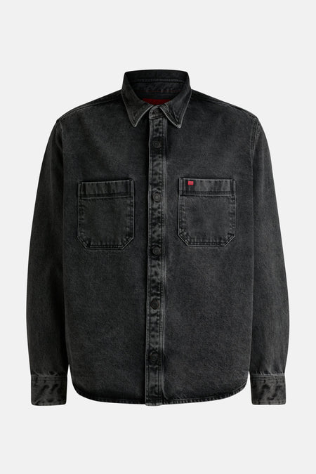 Jeanshemd Dark grey denim - HUGO