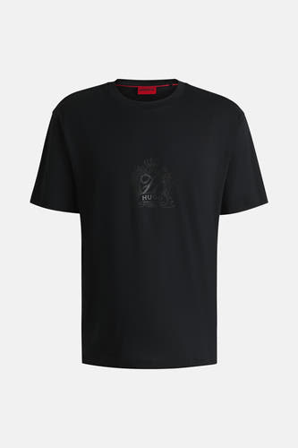T-shirt (korte mouwen) Zwart - HUGO