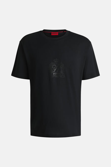 T-shirt (korte mouwen) Zwart - HUGO