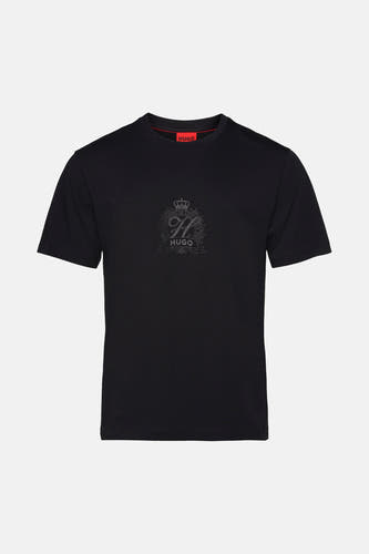 T-shirt (korte mouwen) Zwart - HUGO