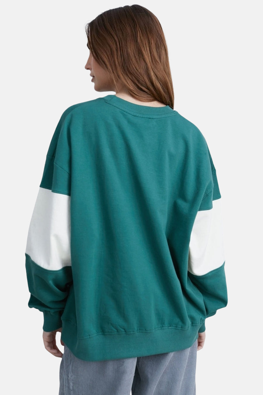 Sweater met ronde hals Groen - 24 colours GmbH