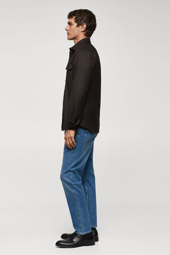 Hemd (lange mouwen) Bruin - Mango