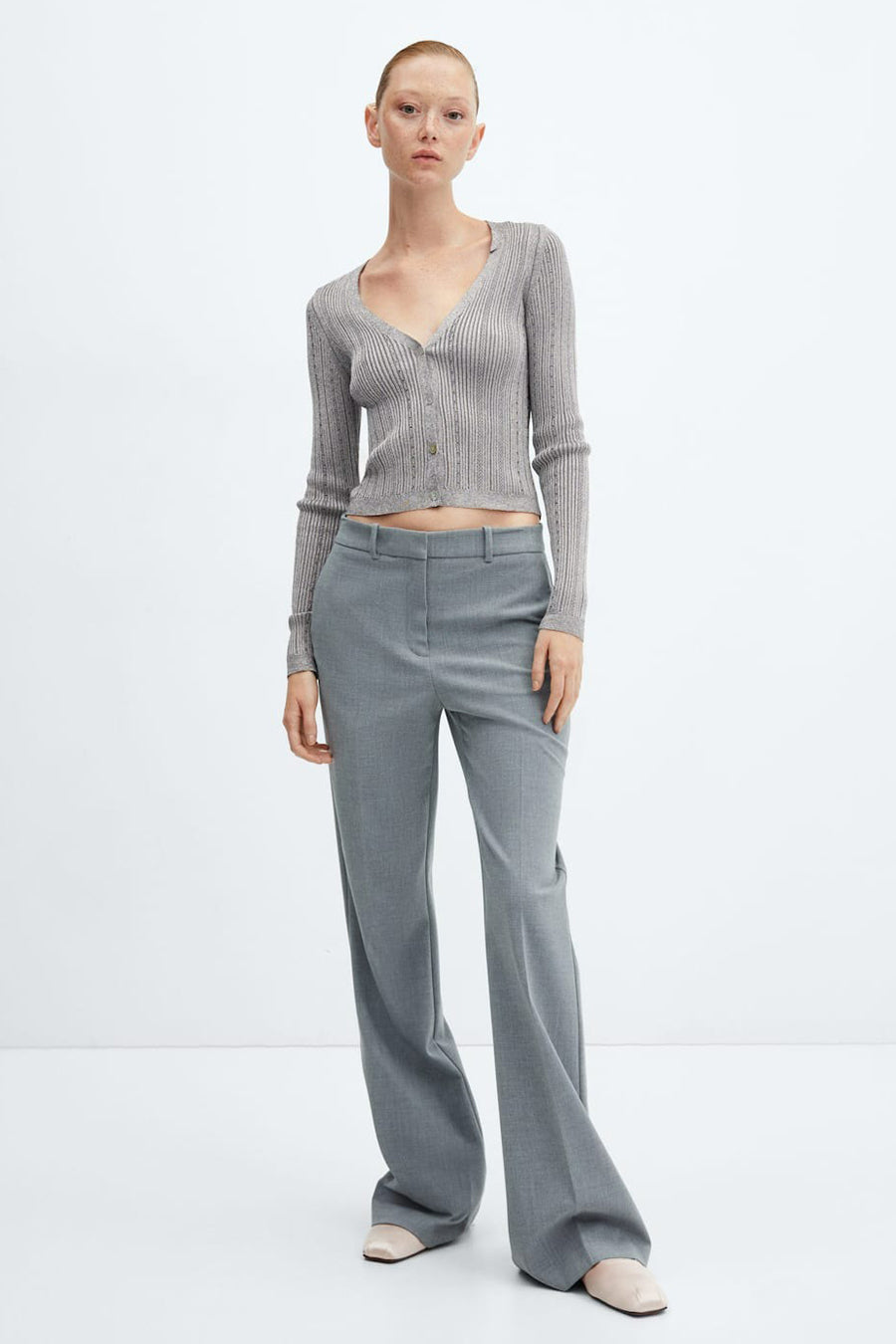 Gilet Zilver - Mango