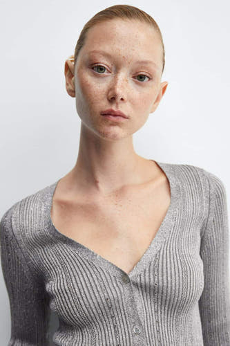 Gilet Zilver - Mango