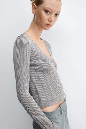 Gilet Zilver - Mango