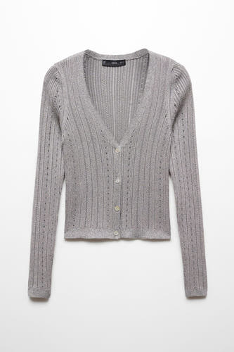 Gilet Zilver - Mango