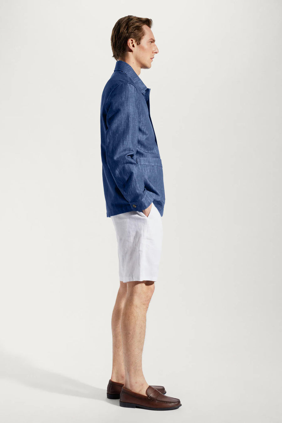 Jeansjas Blauw - Mango
