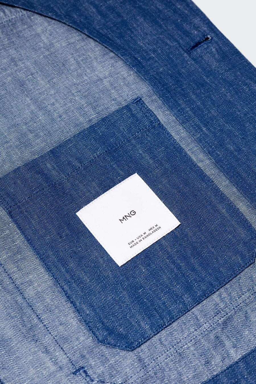Jeansjas Blauw - Mango