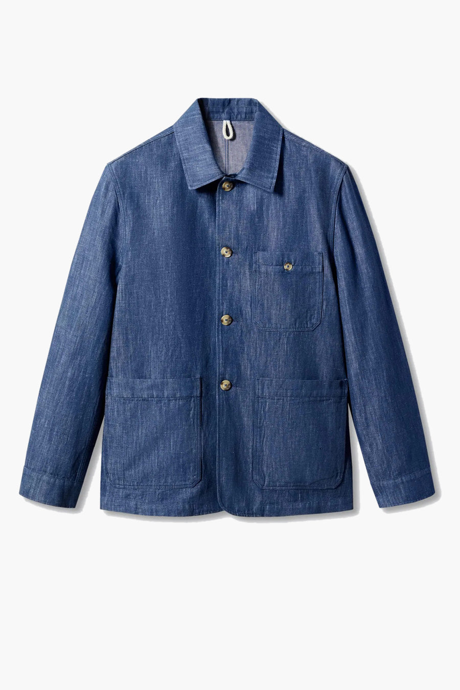 Jeansjas Blauw - Mango