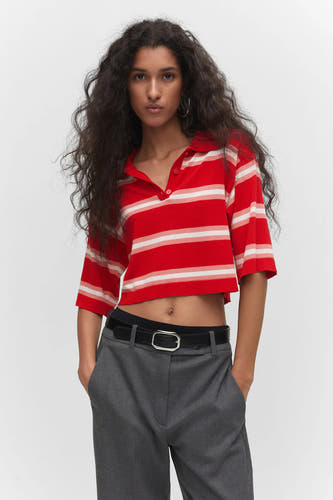 Trui met ronde hals Rood - Mango