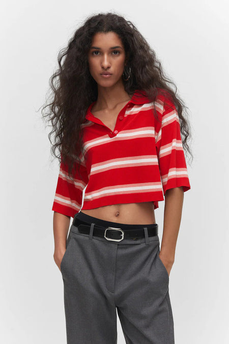 Trui met ronde hals Rood - Mango