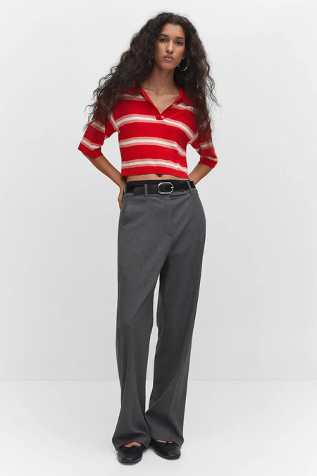 Trui met ronde hals Rood - Mango