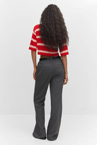Trui met ronde hals Rood - Mango