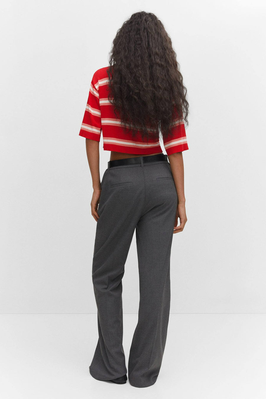 Trui met ronde hals Rood - Mango