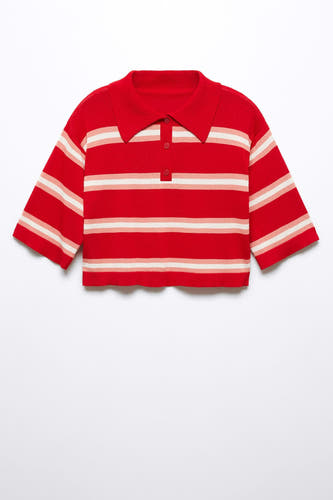 Trui met ronde hals Rood - Mango