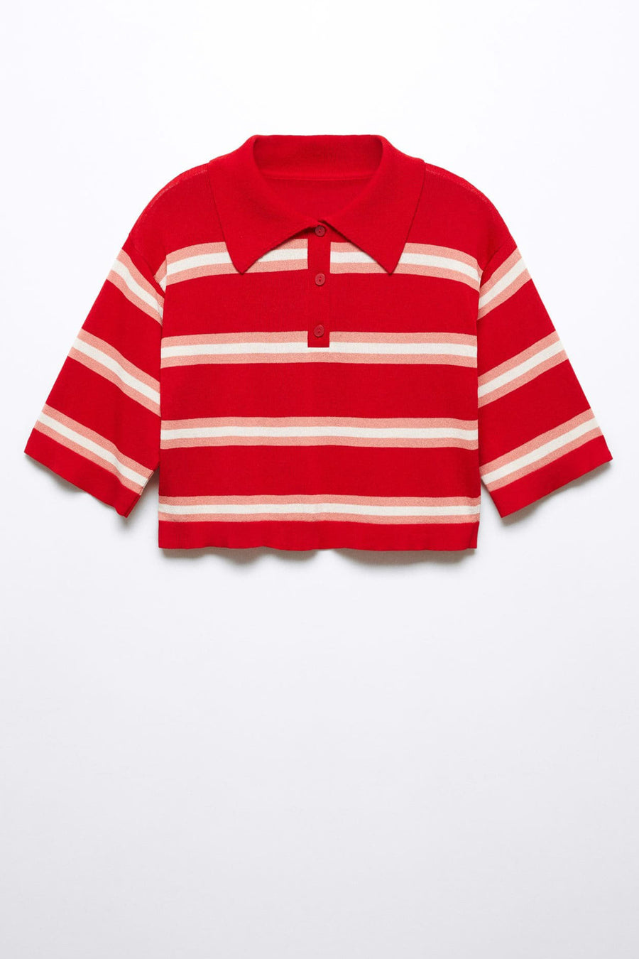 Trui met ronde hals Rood - Mango