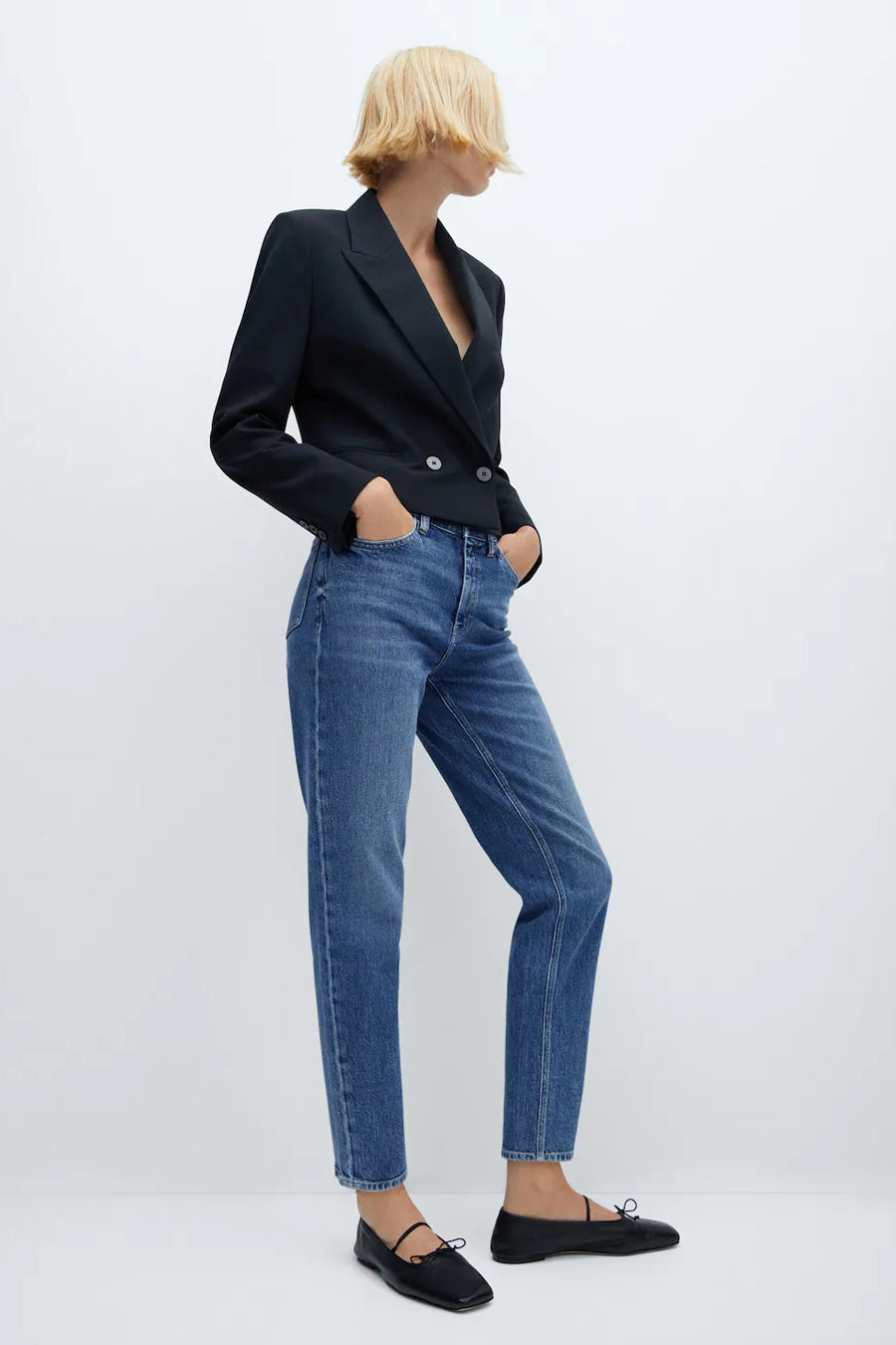 Mom Jeans Denim - Mango