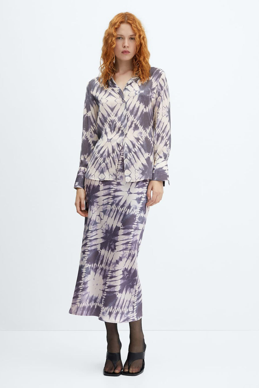 Hemd (lange mouwen) Multicolor - Mango