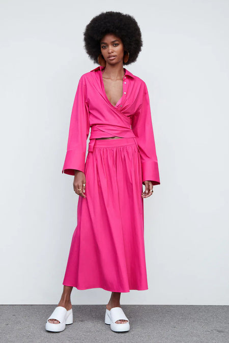 Hemd (lange mouwen) Roze - Mango