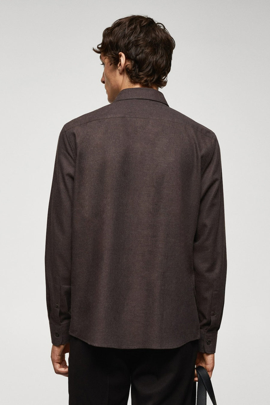 Hemd (lange mouwen) Bruin - Mango