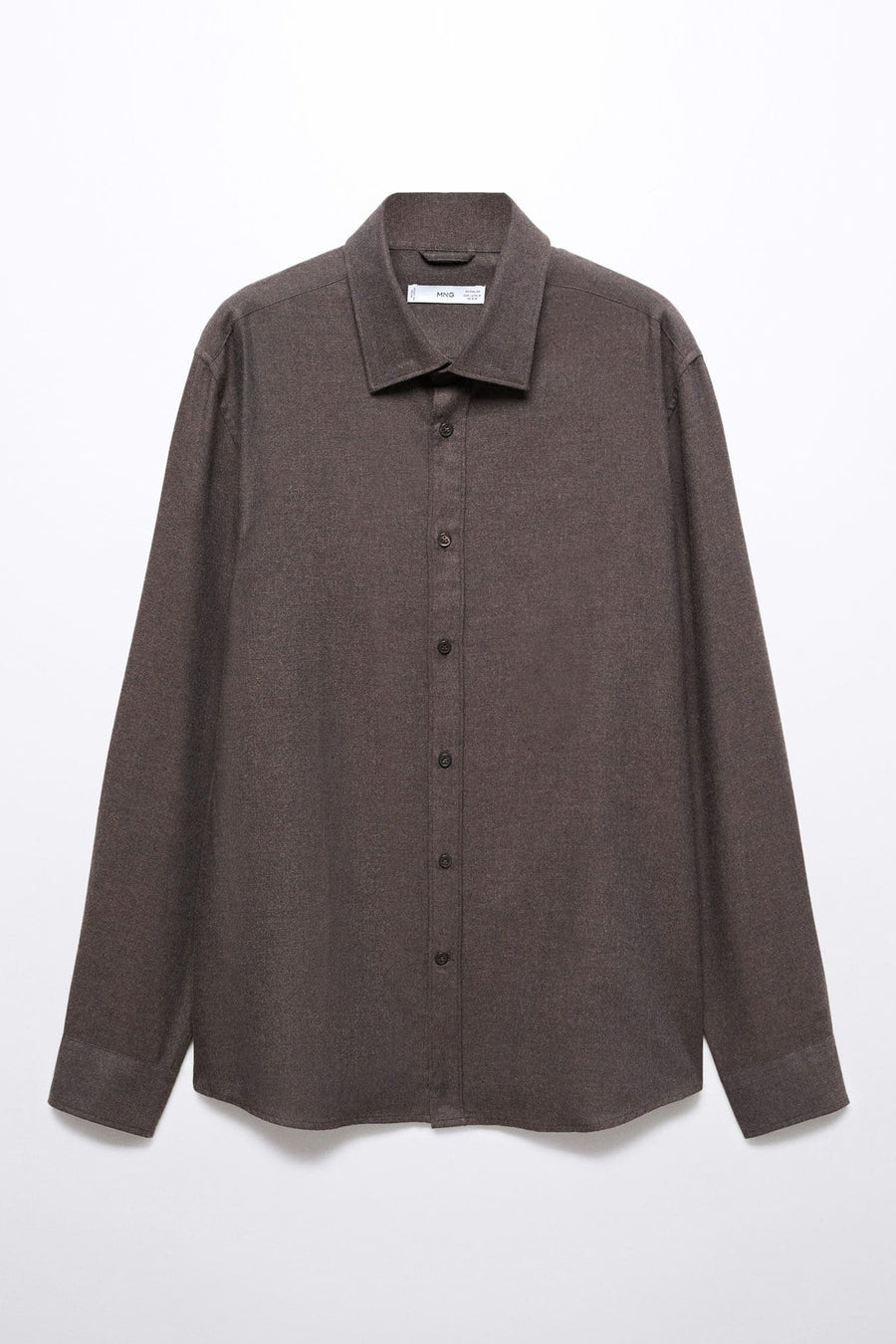 Hemd (lange mouwen) Bruin - Mango