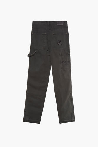 Jeans wide Groen - KARL KANI