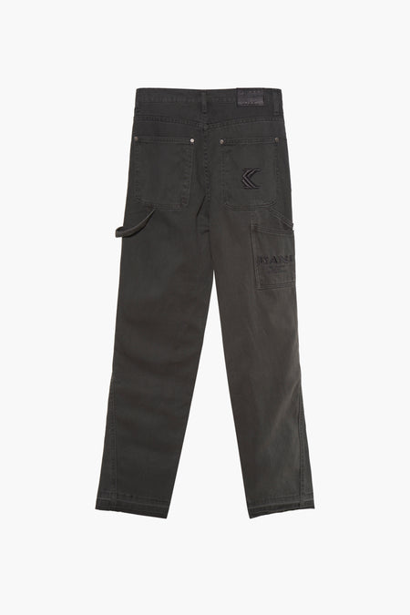 Jeans wide Groen - KARL KANI