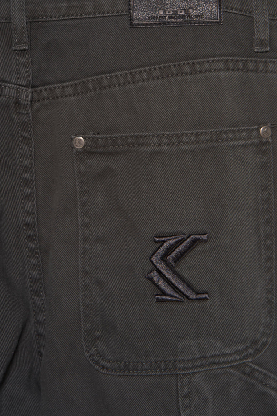 Jeans wide Groen - KARL KANI