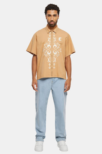 Hemd (korte mouwen) Beige - KARL KANI