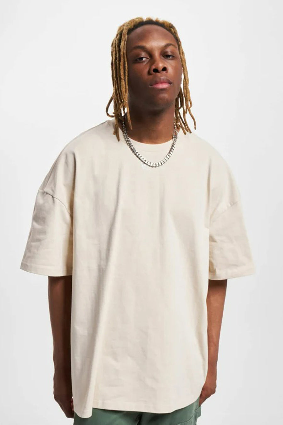 T-shirt (korte mouwen) Ecru - KARL KANI