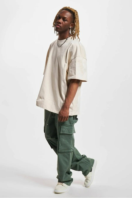 T-shirt (korte mouwen) Ecru - KARL KANI
