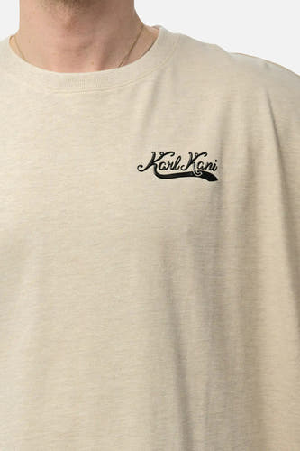 T-shirt (korte mouwen) Ecru - KARL KANI