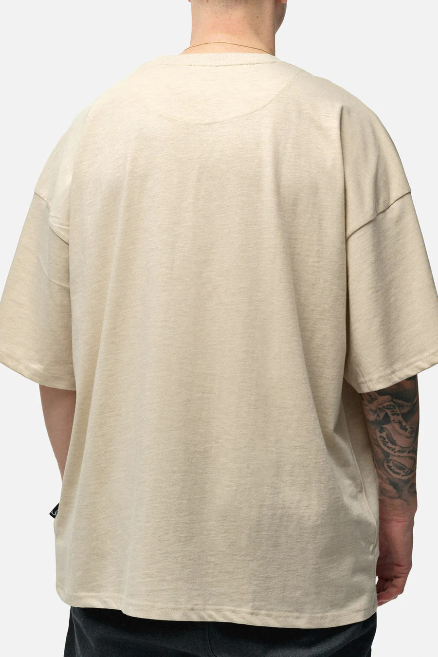 T-shirt (korte mouwen) Ecru - KARL KANI