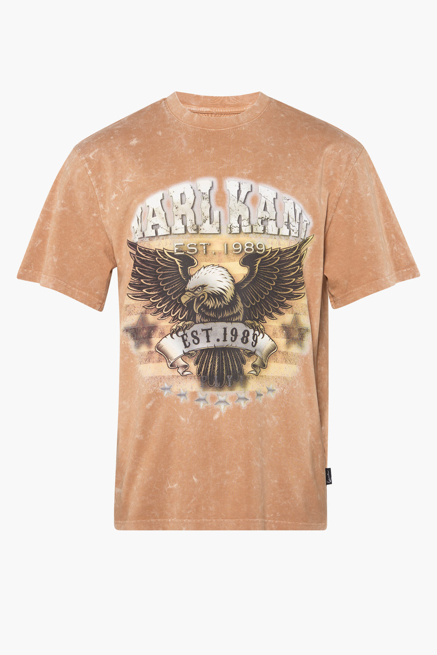 T-shirt (korte mouwen) Beige - KARL KANI