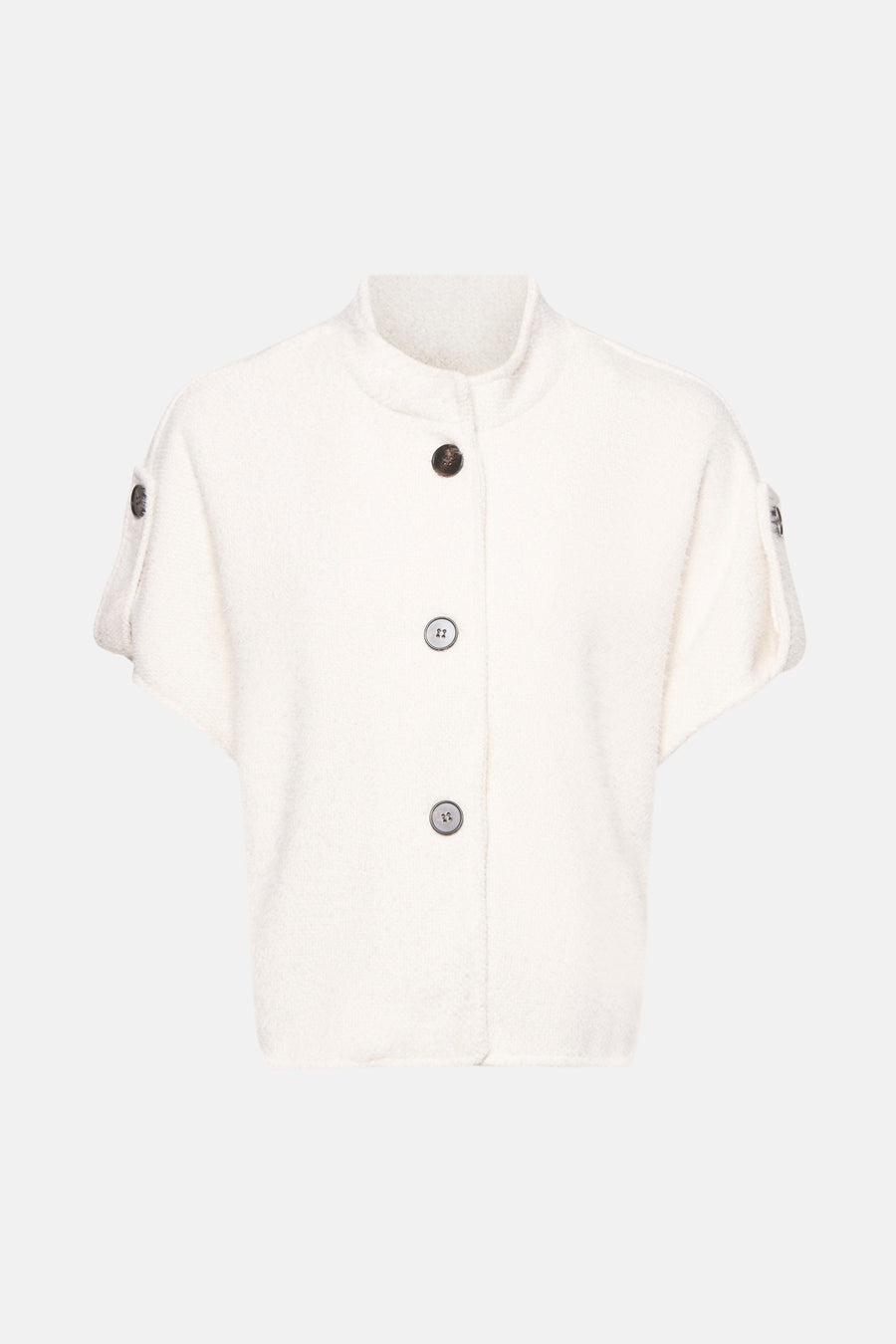 Cardigan Ecru - Terra di Siena