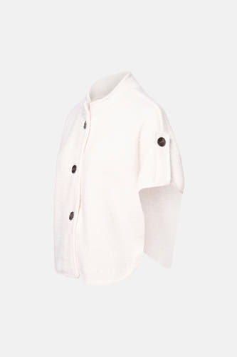 Cardigan Ecru - Terra di Siena